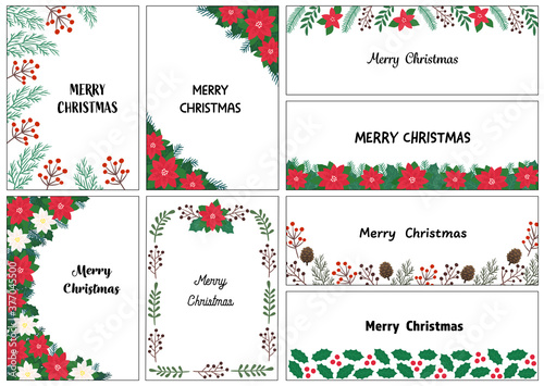 クリスマスフレームのセット