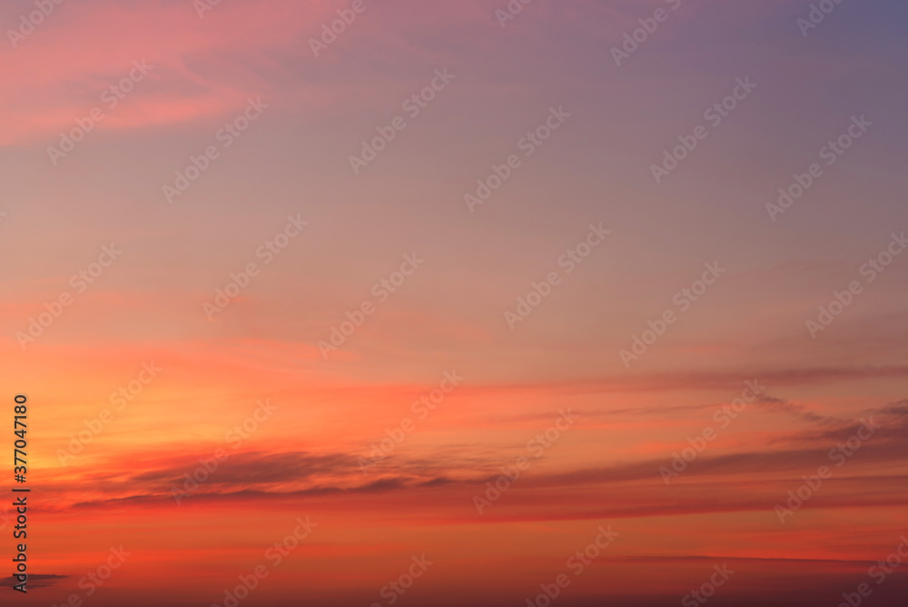 Beautiful Sunset sky background