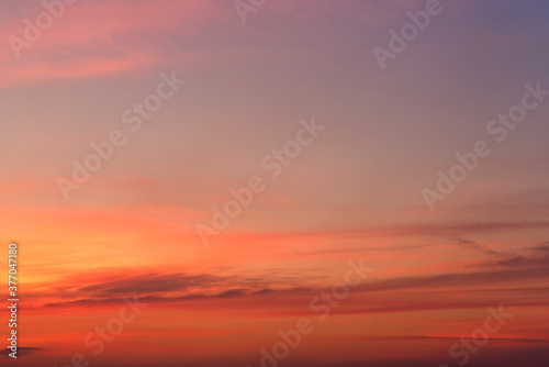 Beautiful Sunset sky background © ChomchoeiFoto