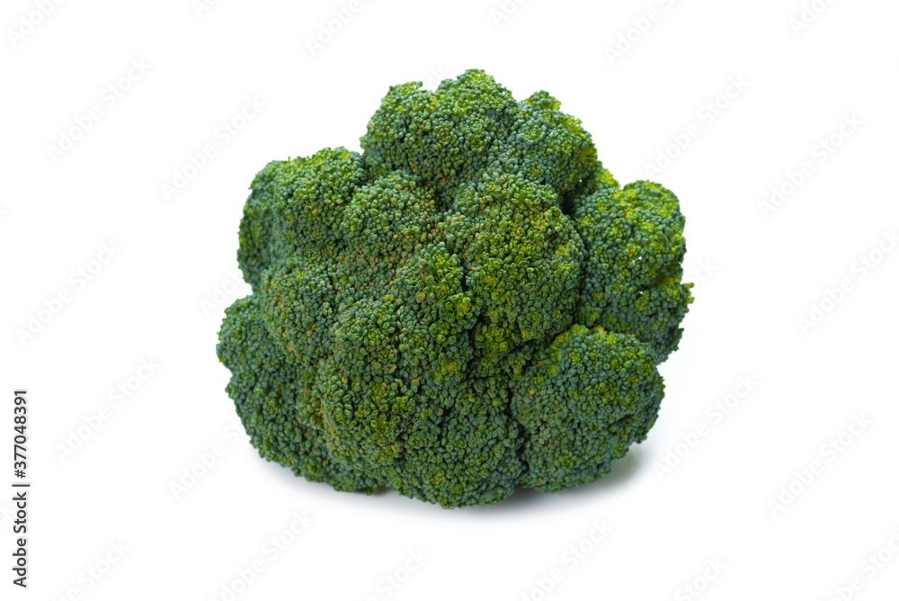 Fresh tasty broccoli isolated on white background. Fresh tasty broccoli isolated on white background.
