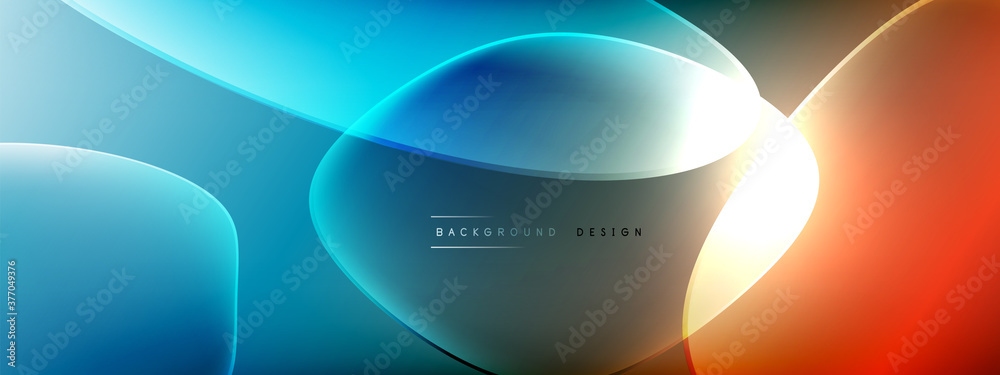 Vector abstract background - liquid bubble shapes on fluid gradient with shadows and light effects. Shiny design template for text Vector abstract background - liquid bubble shapes on fluid gradient with shadows and light effects. Shiny design template for text