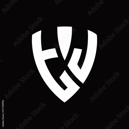 TJ Logo monogram with shield elements shape design template Free Download TJ Logo monogram with shield elements shape design template - GFXLoad