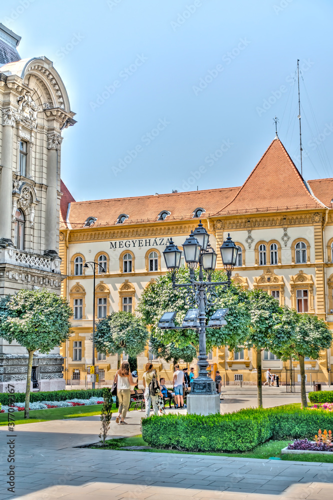 Gyor cityscape, Hungary