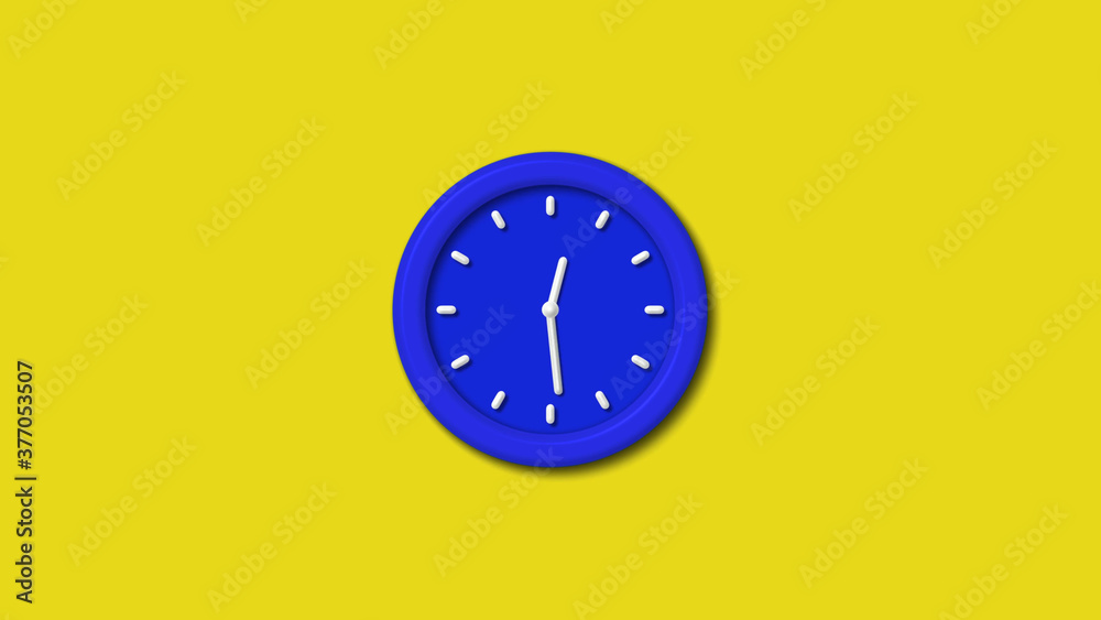 12 hours counting down 3d wall clock icon on yellow background,clock image 12 hours counting down 3d wall clock icon on yellow background,clock image