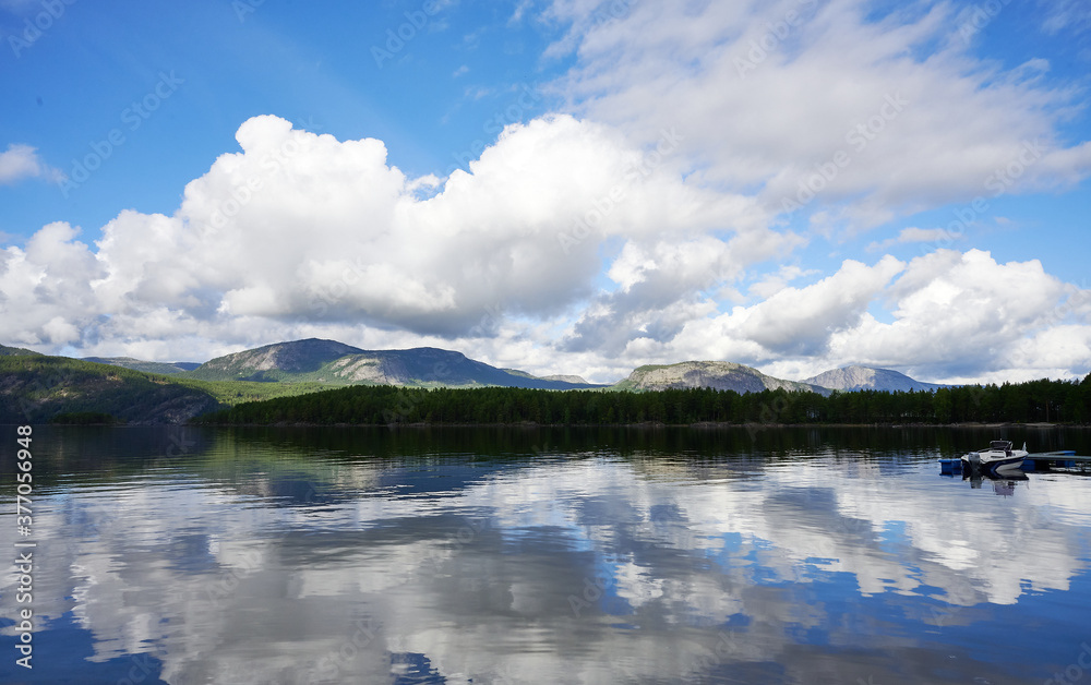 Norwegen Badesee zum schwimmwn