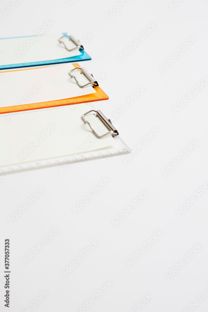 clipboards on white background clipboards on white background