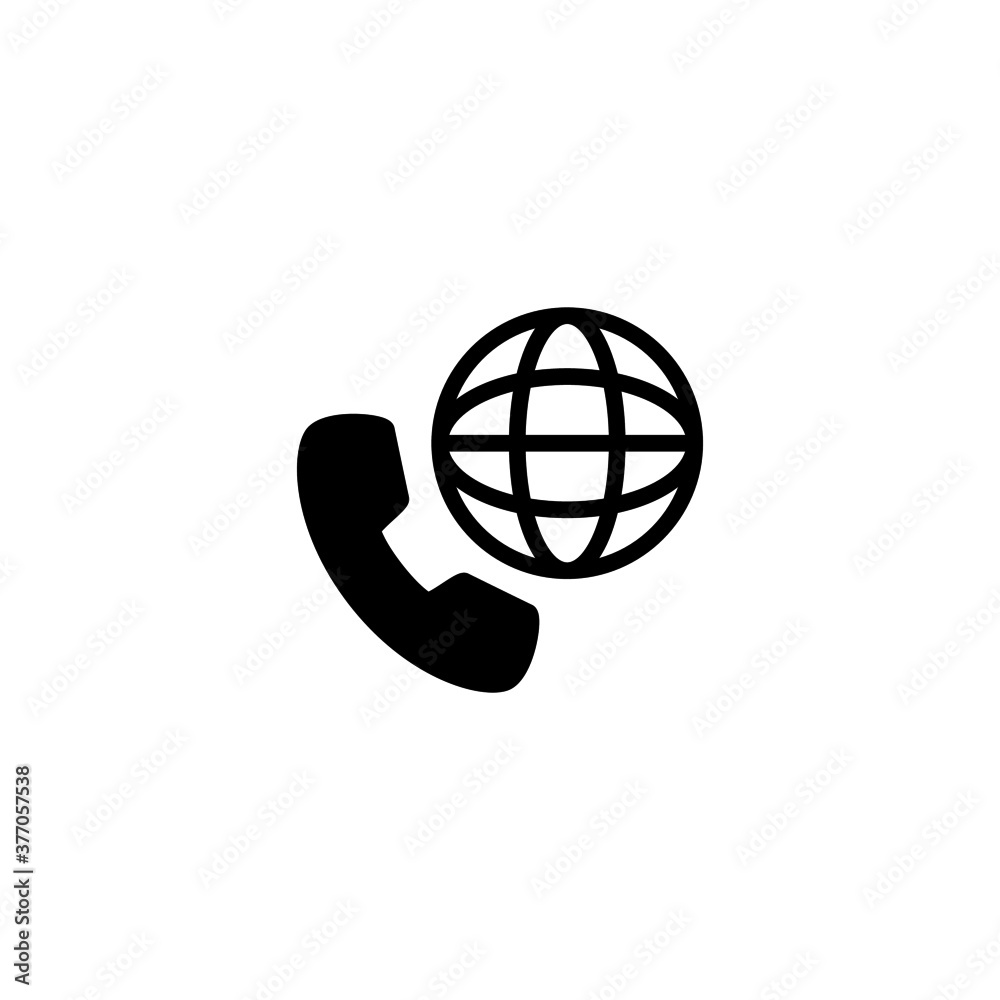 Global Icon in black flat glyph, filled style isolated on white background Global Icon in black flat glyph, filled style isolated on white background