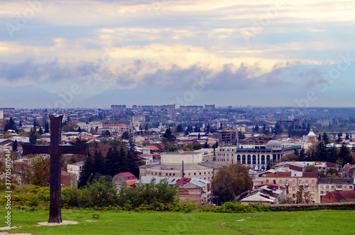 Georgia Republic - View of Kutaisi from Bagrati Cathedral