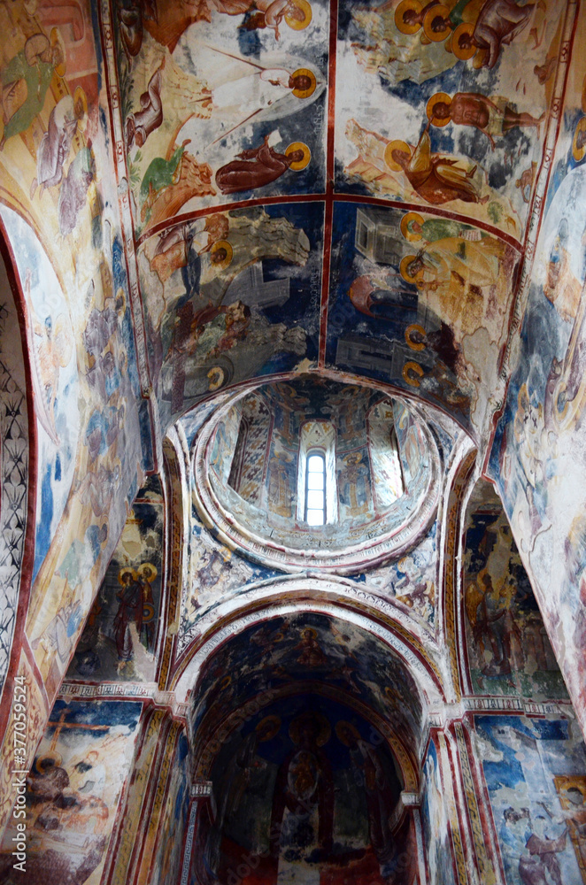 Georgia Republic - Gelati Monastery Chapel Dome & Murals
