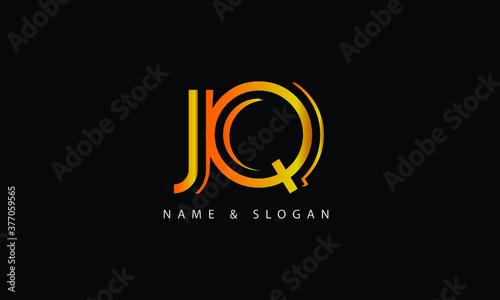 JQ, QJ, J, Q abstract letters logo monogram photo