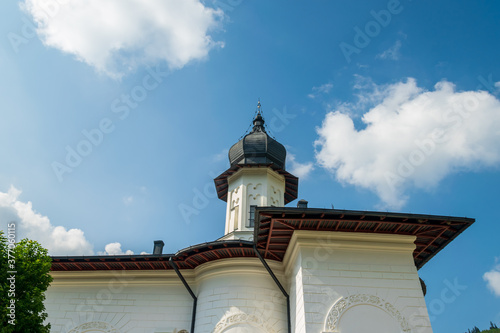 The Church of Agapia Orthodox Monastery, Neamt, Romania photo