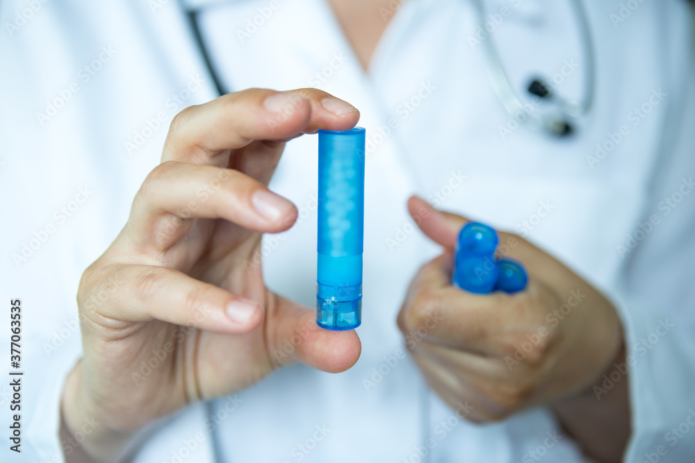 Healthcare - medication. Doctor with homeopathic pills. Healthcare - medication. Doctor with homeopathic pills.