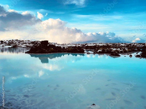 blue lagoon islande  © housamax