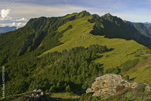 Qilai Main Peak Edge Taiwan photo