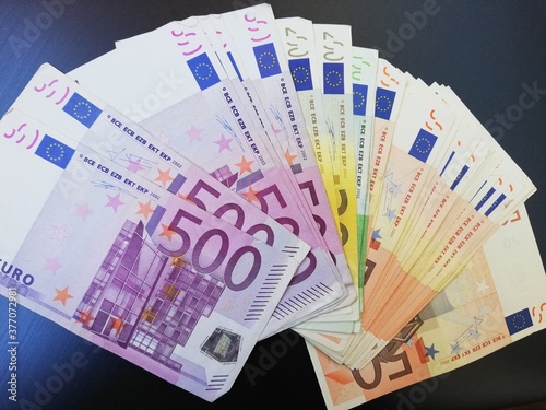 Currency, Money, Dollar, Euro, wealth, dollar bills, fifty dollars, one hundred dollars, one dollar, twenty dollars, five hundred euros, two hundred euros, one hundred euros, fifty euros, success, inc