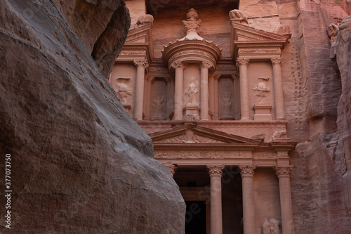  entrance of City of Petra, Jordan..