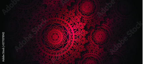 Indian Beautiful mandala background 