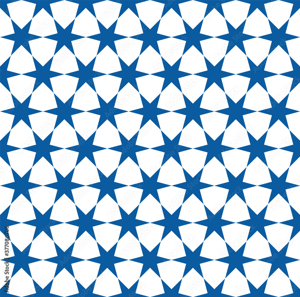 Seamless geometric ornament based on traditional arabic art.Great design for fabric,textile,wrapping paper,background. Seamless geometric ornament based on traditional arabic art.Great design for fabric,textile,wrapping paper,background.