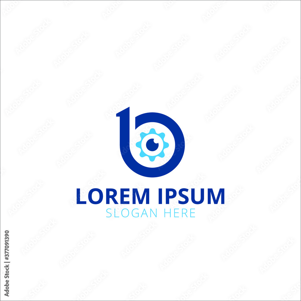 Creative B letter Business Logo Template Creative B letter Business Logo Template