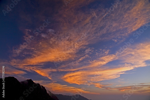 Taiwan Hualien sunset clouds Taiwan