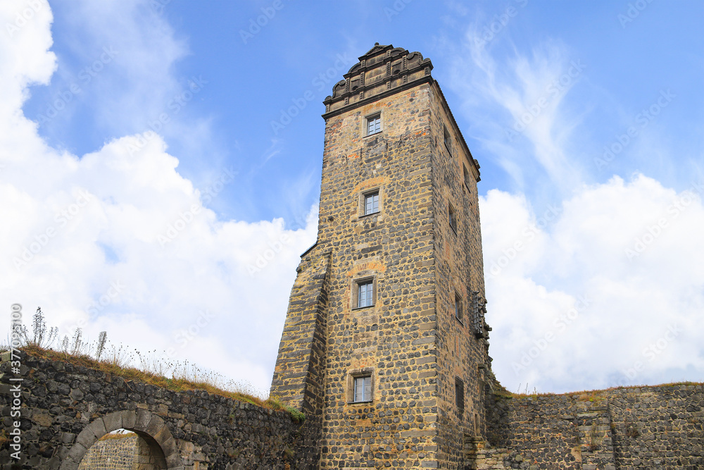 Medieval Castle (Burg) Stolpen - Saxon Switzerland, Germany