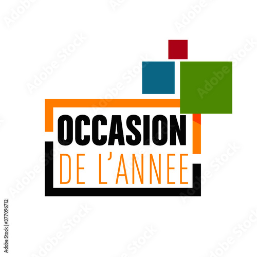 occasion de l'année