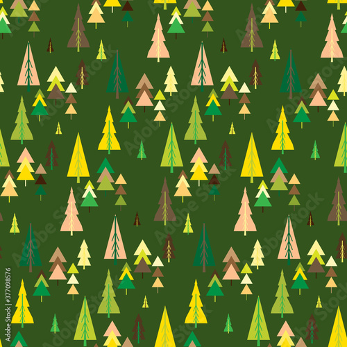 Abstract repeating Christma...