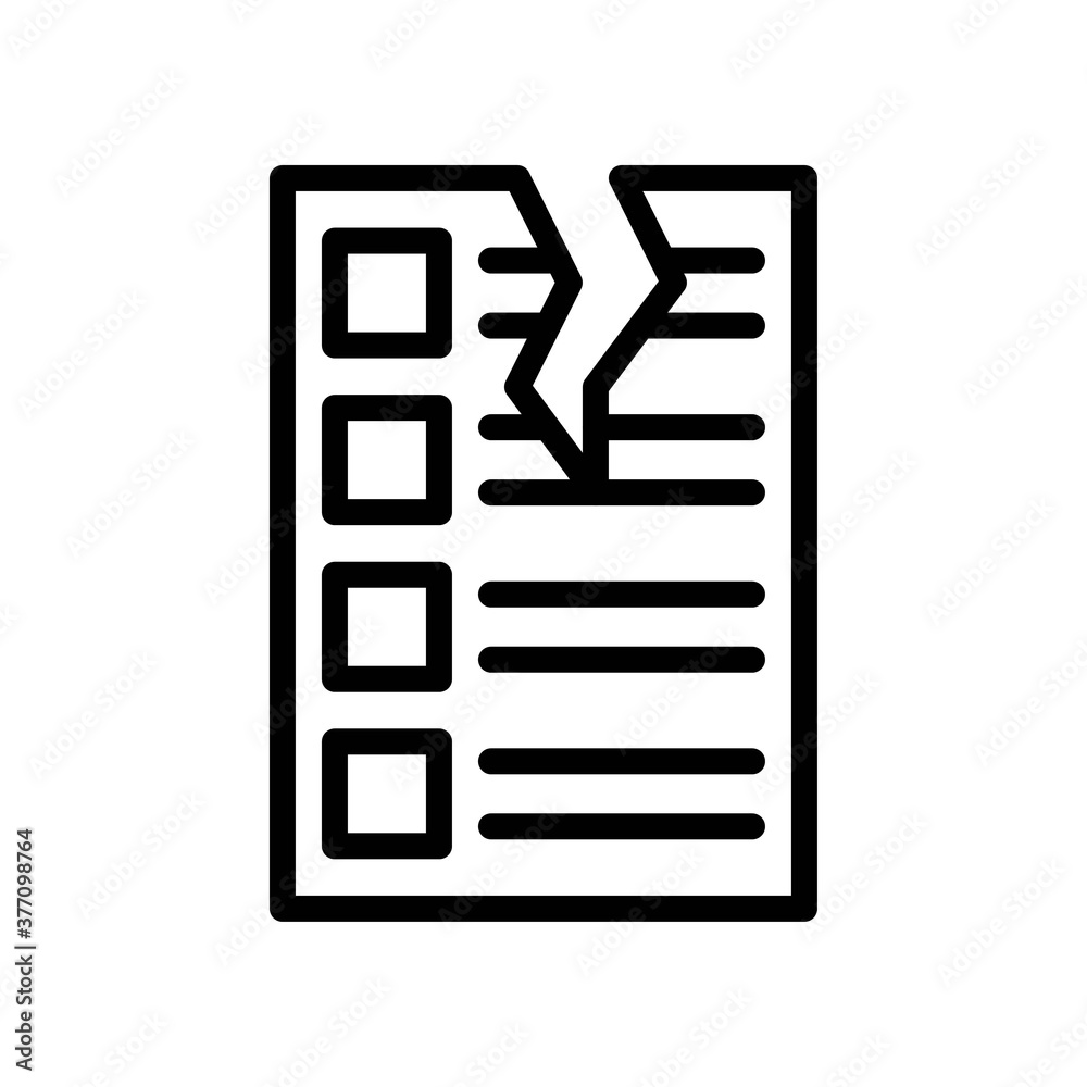 election related written text on crack vote page with boxes vector in lineal style, election related written text on crack vote page with boxes vector in lineal style,
