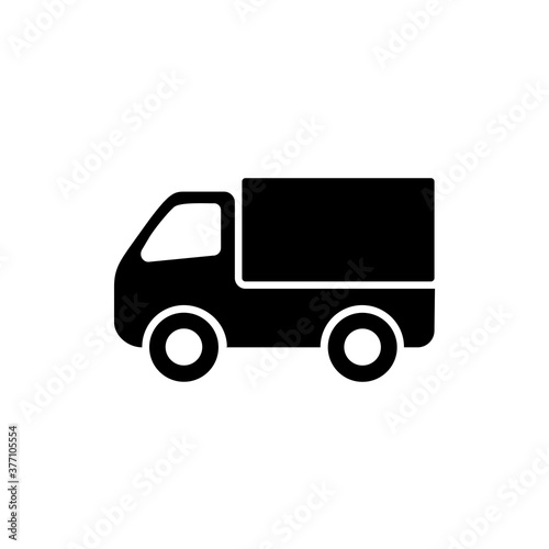 truck icon, icon, delivery. One of set web icon © Flat Design