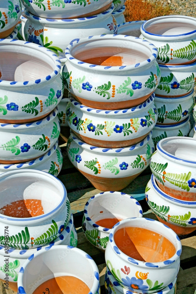 Flowerpots for sale. Flowerpots for sale.
