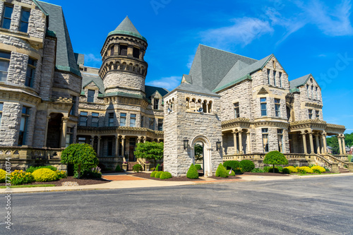 Mansfield, Ohio 7/2/20 The Ohio State Reformatory.  Movie location for Shawshank Redemption.  Allegedly haunted prison was built in 1886 and is located in Mansfield Ohio.  Prison photo