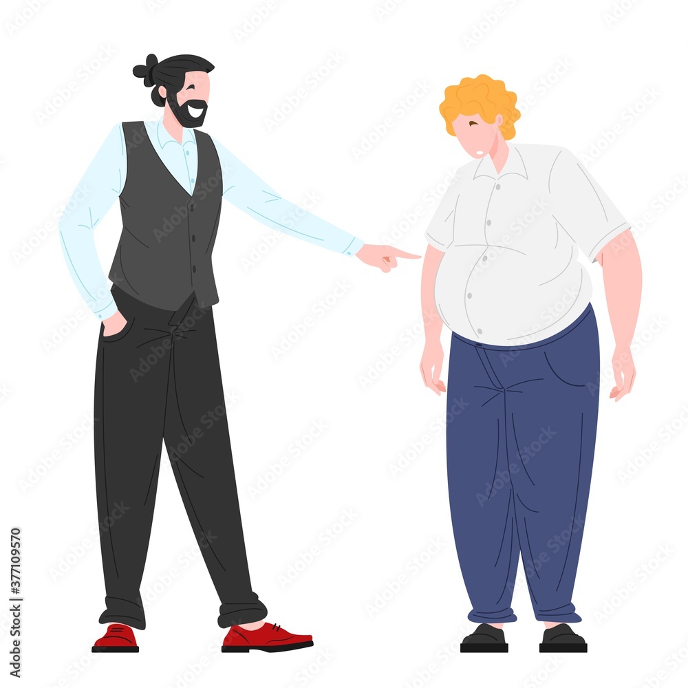 Social bullying concept between young people Social bullying concept between young people