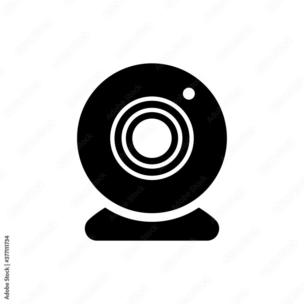 web camera icon. One of set web icon web camera icon. One of set web icon