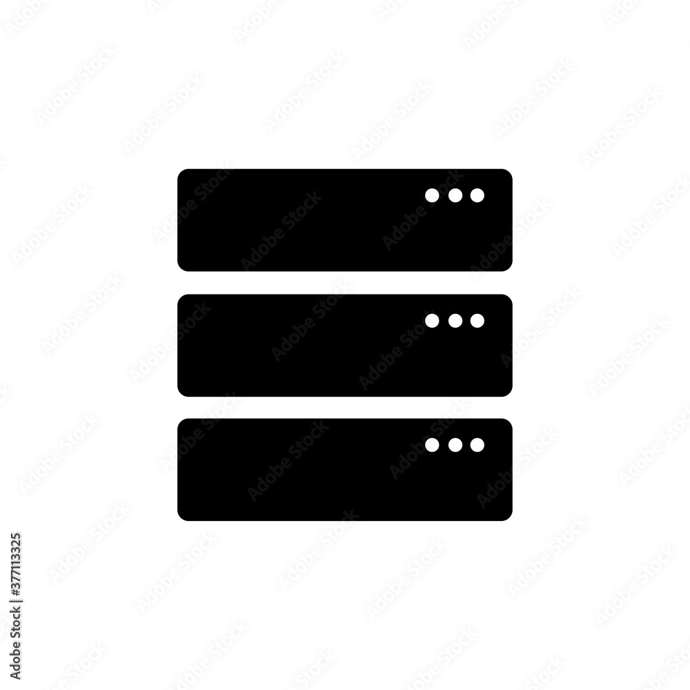 server icon. One of set web icon server icon. One of set web icon