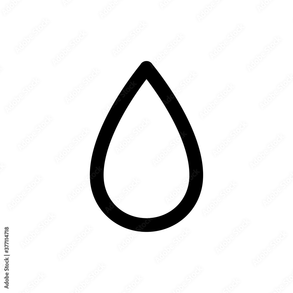 drop icon. One of set web icons. drop icon. One of set web icons.