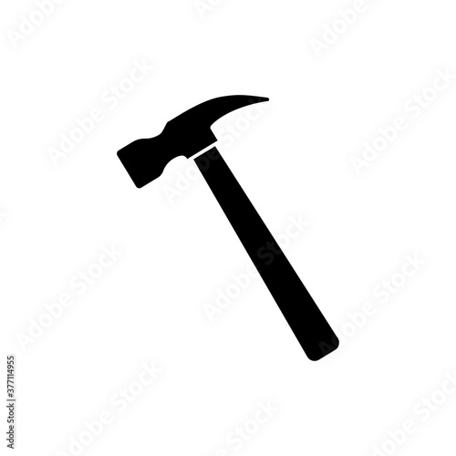 hammer icon. One of set web icon