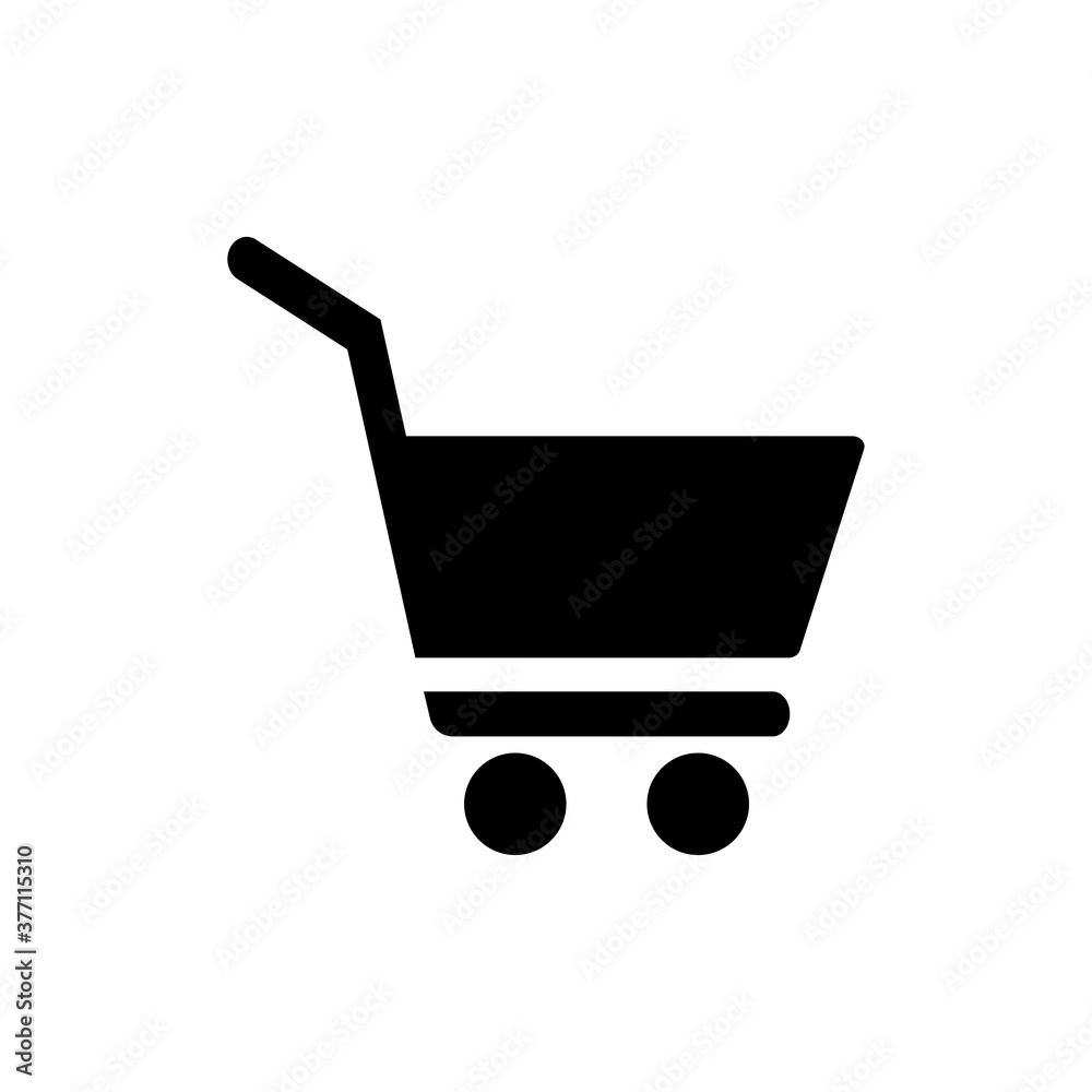 Shopping cart icon. One of set web icon Shopping cart icon. One of set web icon