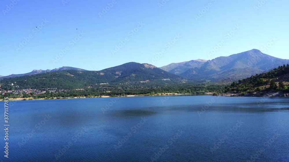 lake and mountains in the summer lake and mountains in the summer