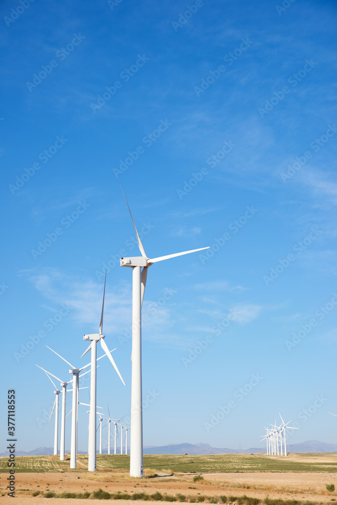 Sustainable wind energy concept Sustainable wind energy concept