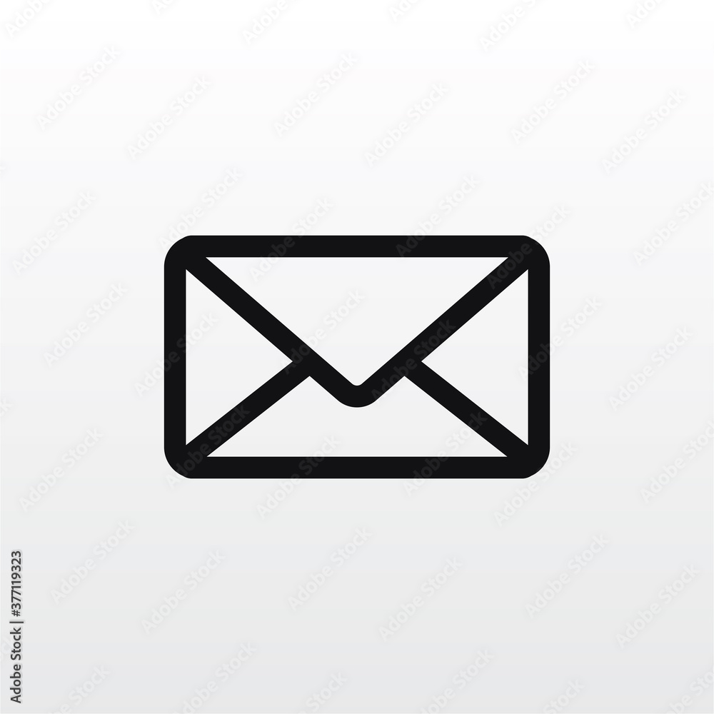 Mail icon vector . Email sign Mail icon vector . Email sign
