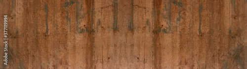 old brown rustic dark wooden texture - wood background panorama long banner 