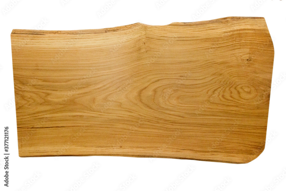 Exclusive home table, solid wood slab, wood texture background.