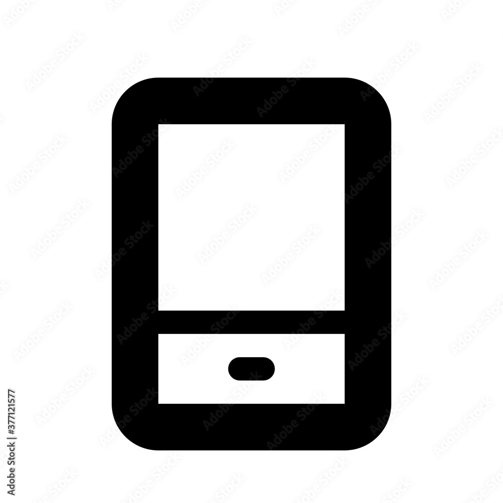 Handphone button solid icon for design website or graphic Handphone button solid icon for design website or graphic