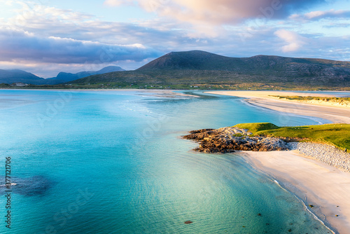 Summer evening at Seilebost on the Isle of Harris