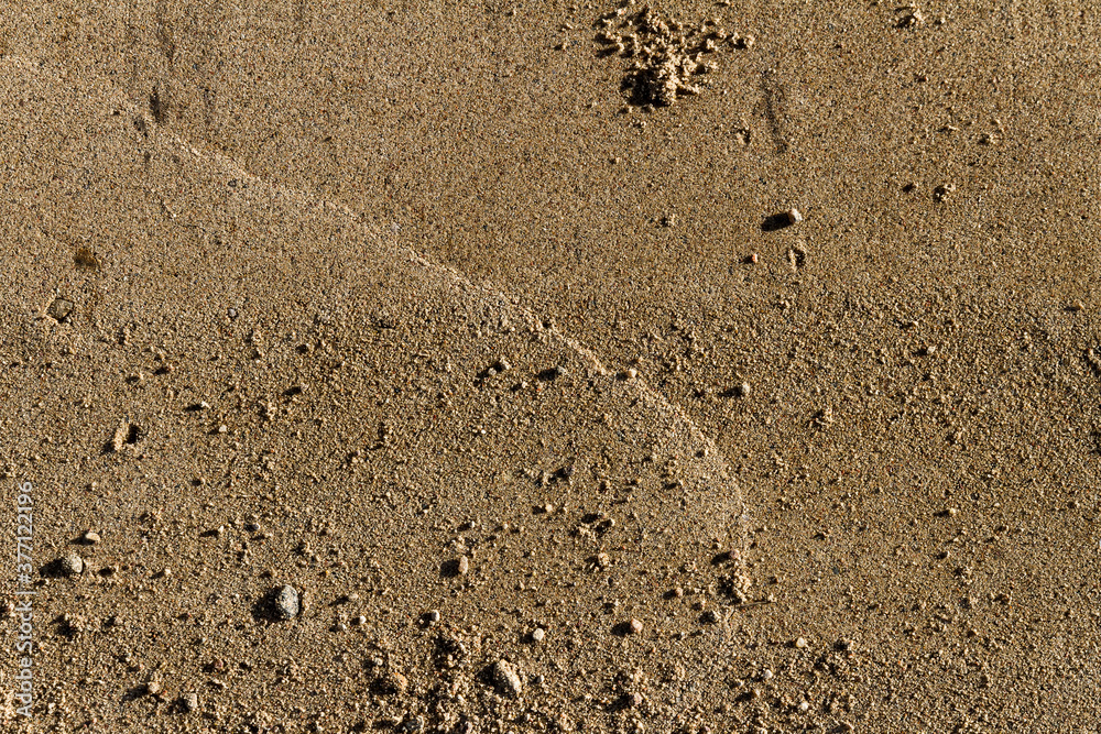 Background of flat sand gravel Background of flat sand gravel