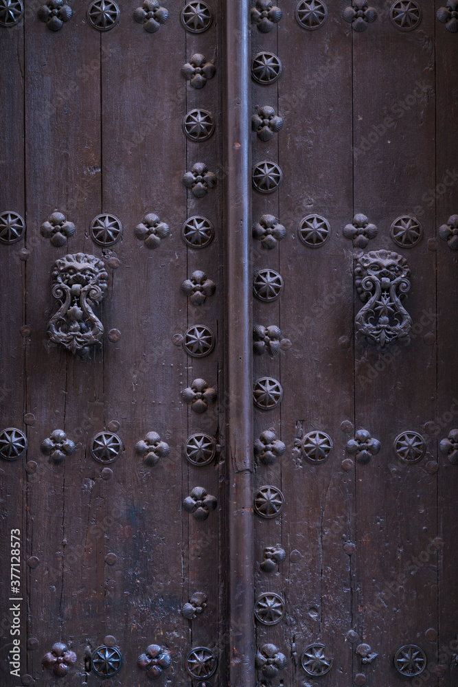 Details, Doors in Toledo city, Toledo, Castilla-La Mancha, Spain, Europe Details, Doors in Toledo city, Toledo, Castilla-La Mancha, Spain, Europe