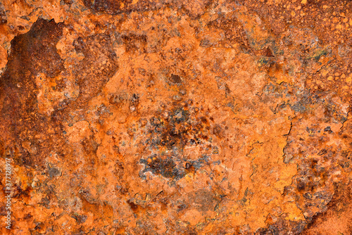 Background of rusty steel