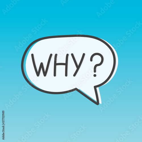 question why concept - vector illustration