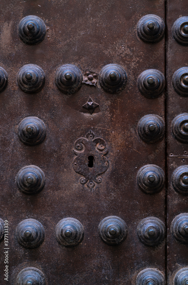 Doors in Toledo city, Toledo, Castilla-La Mancha, Spain, Europe Doors in Toledo city, Toledo, Castilla-La Mancha, Spain, Europe