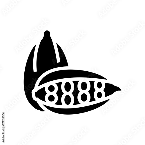 cardamom aromatherapy glyph icon vector. cardamom aromatherapy sign. isolated contour symbol black illustration